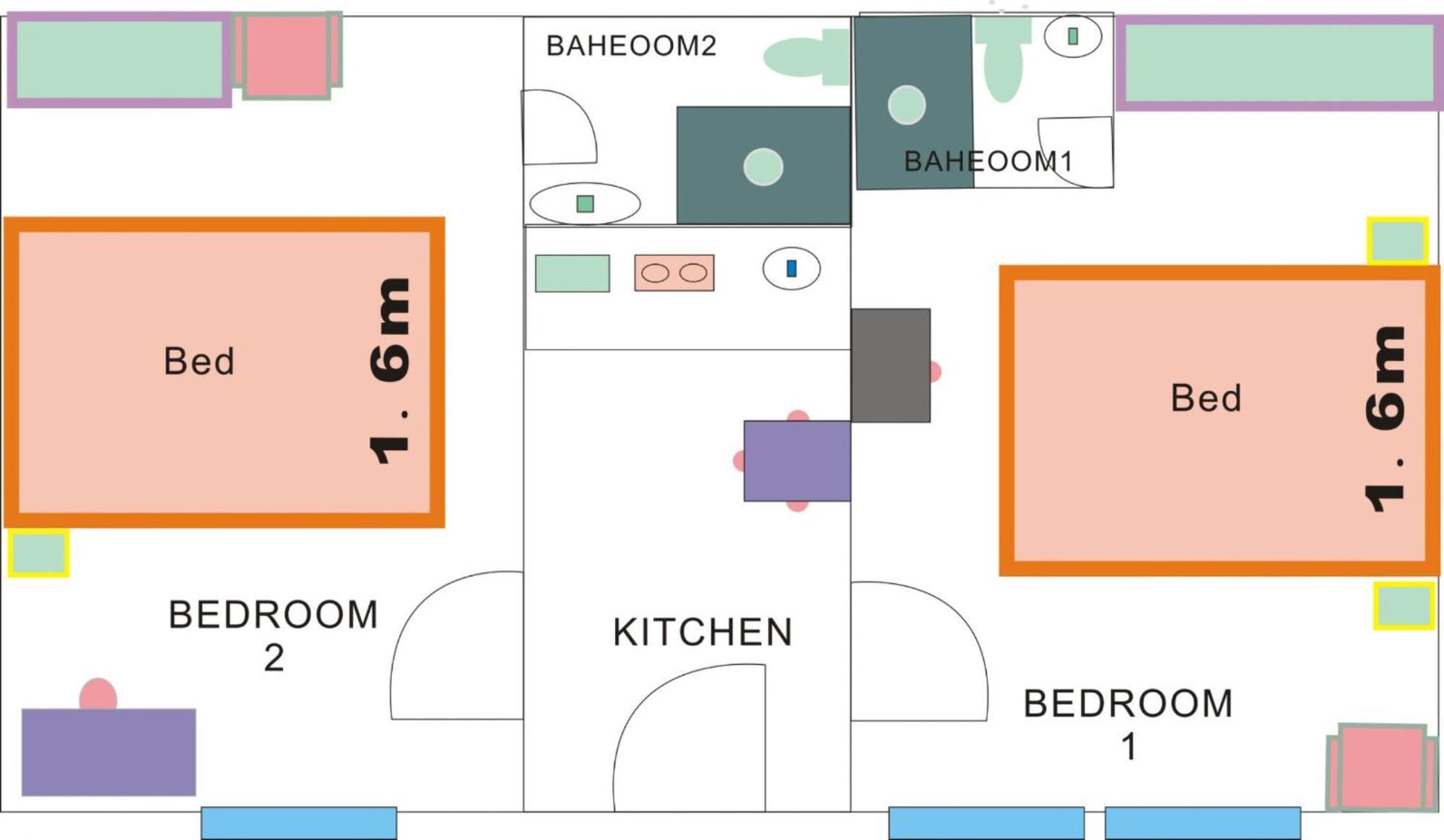 No. 11 With 2 Bathrooms Next To Railway Station * Budapeste